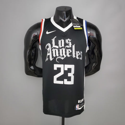 Camisa Basquete NBA Regata Los Angeles Clippers Masculina - Preta